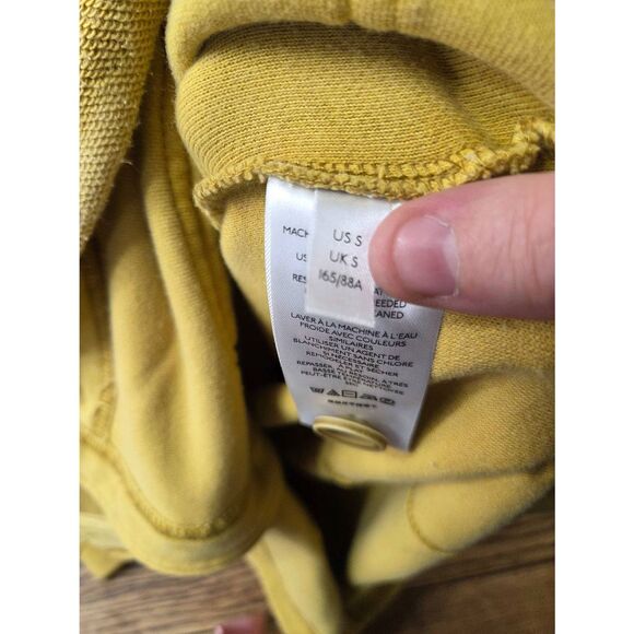 ANTHROPOLOGIE PILCRO Tamara Shirt Jacket In Yellow Sz Small - Picture 4 of 7